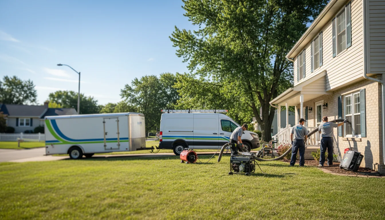 Flooded Basement Restoration And Cleanup With Repair in Tolna, ND near me